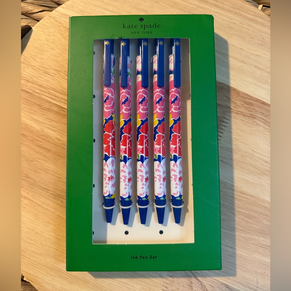Kate Spade Sunset Blooms Pen Set